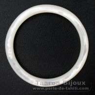 Mother-of-pearl round shape - 45 mm diameter