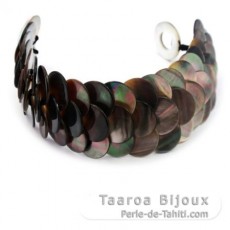 Tahitian Mother-of-pearl bracelet - Length = 20 cm