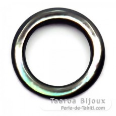 Tahitian mother-of-pearl round shape  - 25 mm diameter